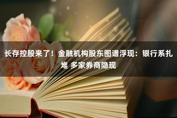 长存控股来了！金融机构股东图谱浮现：银行系扎堆 多家券商隐现