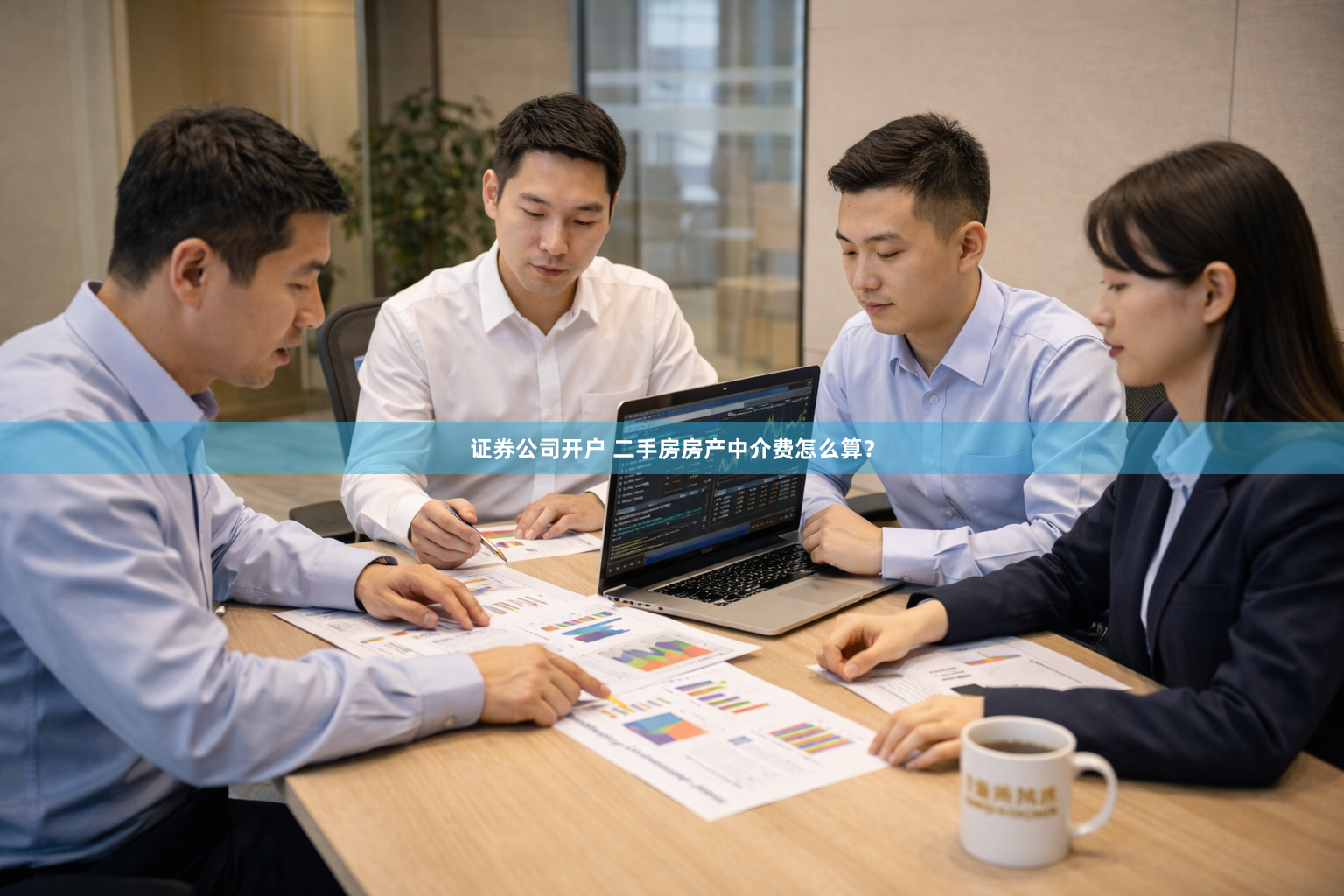 证券公司开户 二手房房产中介费怎么算？